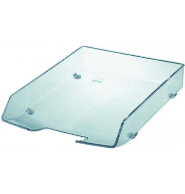 Briefablage 1028 Wave Exclusiv A4 / C4 glasklar stapelbar