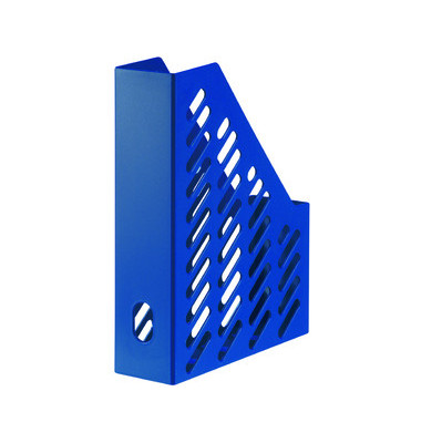 Stehsammler Klassik 1601-14, A4, blau, Kunststoff, 76mm