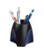 Schreibgeräteköcher DELTA bl/sw 95x95x88mm