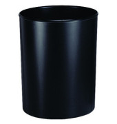 Papierkorb Sicherheit 1814-S-13, 13 Liter, rund, schwarz