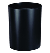 Papierkorb Sicherheit 1818-F-13, 20 Liter, rund, schwarz Papierkorb Sicherheit 1818-F-13, 20 Liter, rund, schwarz