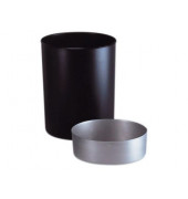 Papierkorb Sicherheit 1818-S-13, 20 Liter, rund, schwarz