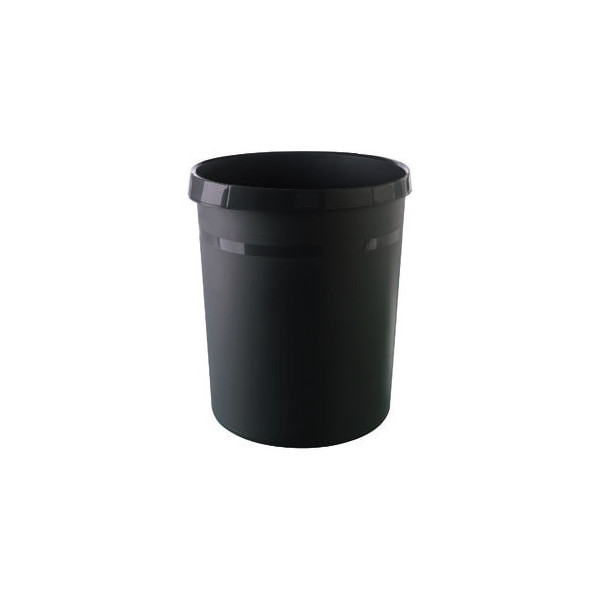 4012473091085 - Papierkorb Grip Karma 18198-19 18 Liter rund dunkelgrau 4012473091085 HAN