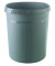 Papierkorb Grip Karma 18198-19, 18 Liter, rund, dunkelgrau