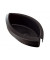 Papierkorbabfalleinsatz 1835-13, 1 Liter, oval, schwarz