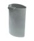 Papierkorbabfalleinsatz Moon 1837-11, 6 Liter, oval, grau Papierkorbabfalleinsatz Moon 1837-11, 6 Liter, oval, grau