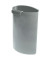Papierkorbabfalleinsatz Moon 1837-11, 6 Liter, oval, grau Papierkorbabfalleinsatz Moon 1837-11, 6 Liter, oval, grau