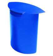 Abfalleinsatz MOON mit Deckel für 18190 blau