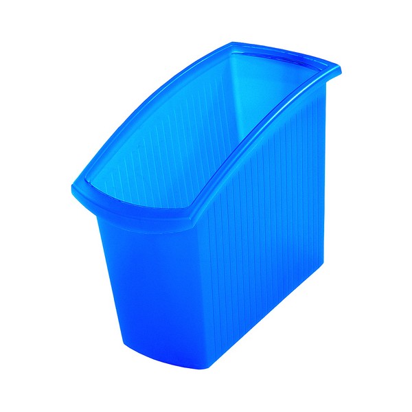 3 Stück HAN Papierkorb Mondo 1840-64, 18 Liter, viereckig, blau 4012473814080 HAN