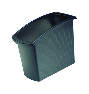 Papierkorb 1840 Mondo 18 Liter schwarz Papierkorb 1840 Mondo 18 Liter schwarz