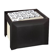 H&auml;ngeregister-Box 1905-13 Karat, schwarz, f&uuml;r 35 Mappen A4