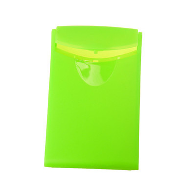 Visitenkartenbox für 20 Karten grün 90x54x4mm Cognito Visitenkartenbox für 20 Karten grün 90x54x4mm Cognito