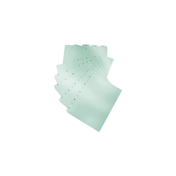 HAN Leitregister A6 quer A-Z grau 4012473986060 HAN