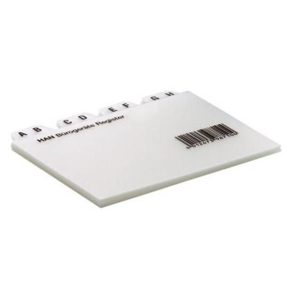 Han Register A7 A-Z 25-teilig grau