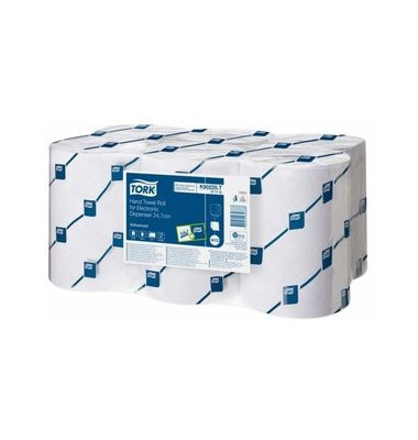 Rollenhandt&uuml;cher Lotus enMotion 471110, Au&szlig;enabrollung, 2-lagig, wei&szlig;, Papier