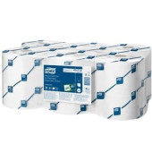 Rollenhandt&uuml;cher Advanced 471113, Au&szlig;enabrollung, 2-lagig, wei&szlig;, Papier