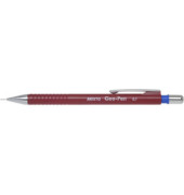 Druckbleistift Feinminenstift Geo-Pen 0.7 weinrot, AH85027, H&auml;rte HB, 0,7mm, rot, mit Radiergummi