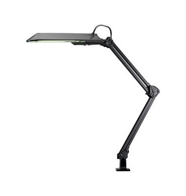 Schreibtischlampe Ecostar mit Fuß schwarz Schreibtischlampe Ecostar mit Fuß schwarz