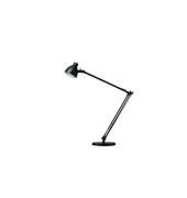 Schreibtischlampe Valencia H5010619, LED, mit Standfuß, schwarz
