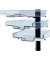 Schwenkflügler CopySwinger mit 3 Schalen C4 schwarz/farblos