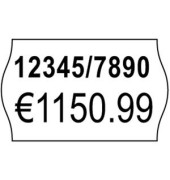 Etiketten ablösbar f.Handausz. weiß 16x26mm 10Rollen