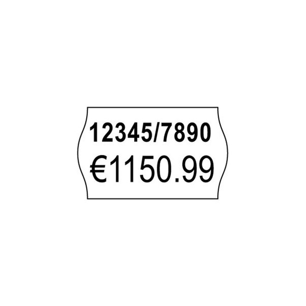 5014702023361 - Preis-Etiketten PLR1626 Wiederablösbar Etiketten-Breite 26 mm Etiketten-Höhe 16 mm Weiß 12000 St