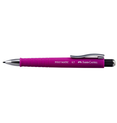 Druckbleistift POLY MATIC, 133328, pink, 0,7mm, B