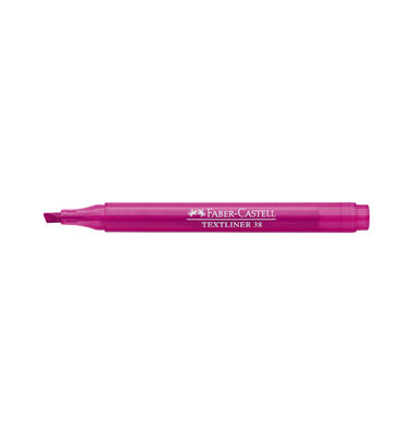 Textmarker TEXTLINER 38, 157728, Packung, pink, 1-4mm Keilspitze
