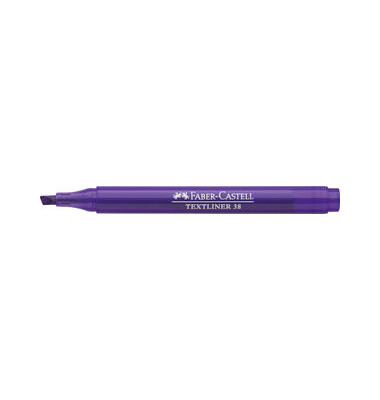 Textmarker TEXTLINER 38, 157736, Packung, violett, 1-4mm Keilspitze