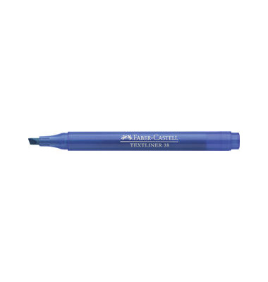 Textmarker TEXTLINER 38, 157751, Packung, blau, 1-4mm Keilspitze