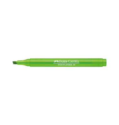Textmarker TEXTLINER 38, 157763, Packung, gr&uuml;n, 1-4mm Keilspitze