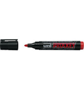 Flipchartmarker Uni Prockey PM-122, 159121, Stift, rot, 1,8-2,2mm Rundspitze