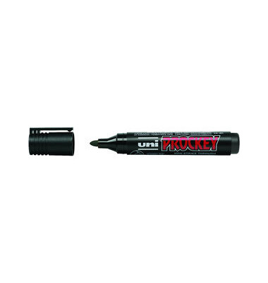 Flipchartmarker Uni, 159199, Stift, schwarz, 1,5-3mm Rundspitze