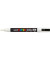 Permanentmarker Uni Posca PC-3M, 186501, weiß, 0,9-1,3mm Rundspitze