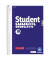 Collegeblock 10-6783101 Student Recycling, Lineatur 21 / liniert mit Rand innen, A4, 70g, blau, 80 Blatt
