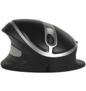 Oyster-Mouse Oyster Mouse BNEOYMW, 5 Tasten, kabellos, USB-Funk, ergonomisch, einstellbarer Neigungswinkel, optisch, schwarz