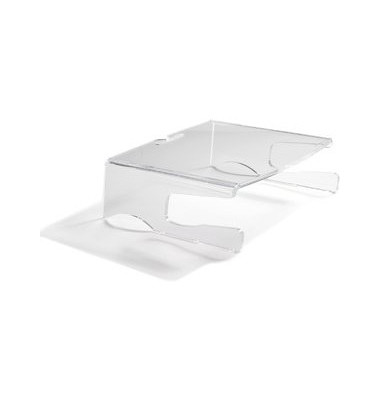 Monitorständer Q-Riser 100 transp. 31x10,5x28cm LCD/CRT