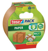 Packband ecoLogo 05054-00007-02, 38mm x 25m, braun