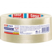 Packband Tesapack ultra resistant 45900-00000-00, 50mm x 50m, Monofilament, fadenverstärkt, transparent