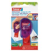 Klebestempel 59099-00000-00 ecoLogo, 1 St&uuml;ck + 1100 Klebepads, 8,4x8,4mm (BxL), doppelseitig, permanent