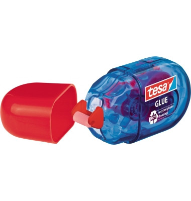 Kleberoller 59819-00000-00 Mini, 5mm x 6m, blau-rot