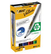 Boardmarker Velleda ECOlutions 904950 Etui 4-farbig sortiert 3,7-5,5mm Keilspitze