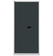 Aktenschrank Universal HC782S4G525, Stahl abschließbar, 5 OH, 91,4 x 195 x 50 cm, anthrazit/lichtgrau