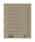 Trennblätter 97300GR A4 grau 250g Karton