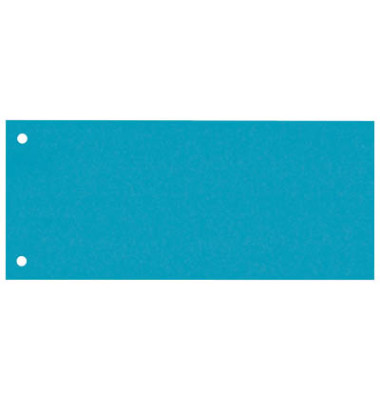 Trennstreifen 201950HBL blau 180g gelocht 24x10,5cm 