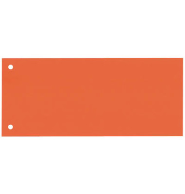 Trennstreifen 201950OR orange 180g gelocht 24x10,5cm