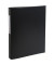 Ringbuch ohne 54381E, A4 2 Ringe 25mm Ring-Ø Karton, PP-kaschiert schwarz