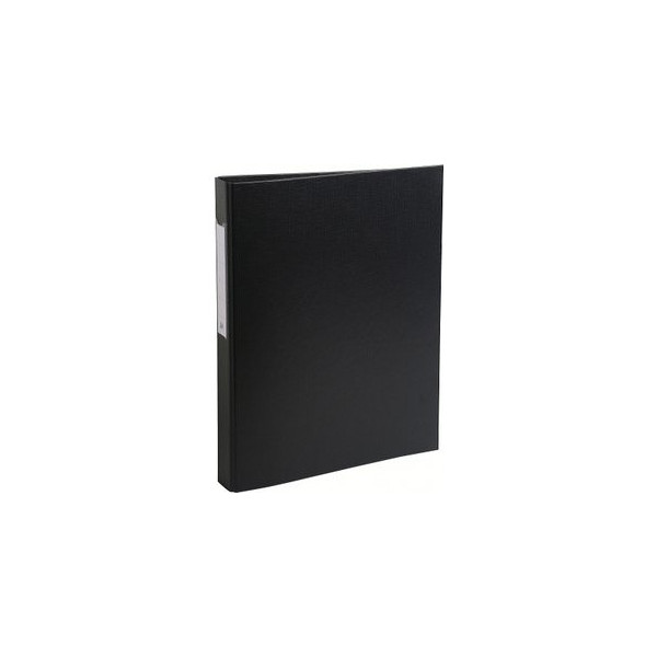 3130630543817 - Ringbuch ohne 54381E A4 2 Ringe 25mm Ring-Ø Karton PP-kaschiert schwarz 3130630543817 Exacompta