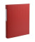 Ringbuch 54385E, A4 2 Ringe 25mm Ring-&Oslash; Karton, PP-kaschiert rot