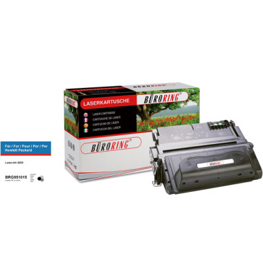 Toner BRG851015 (kompatibel zu HP 38A), schwarz, ca. 12000 Seiten